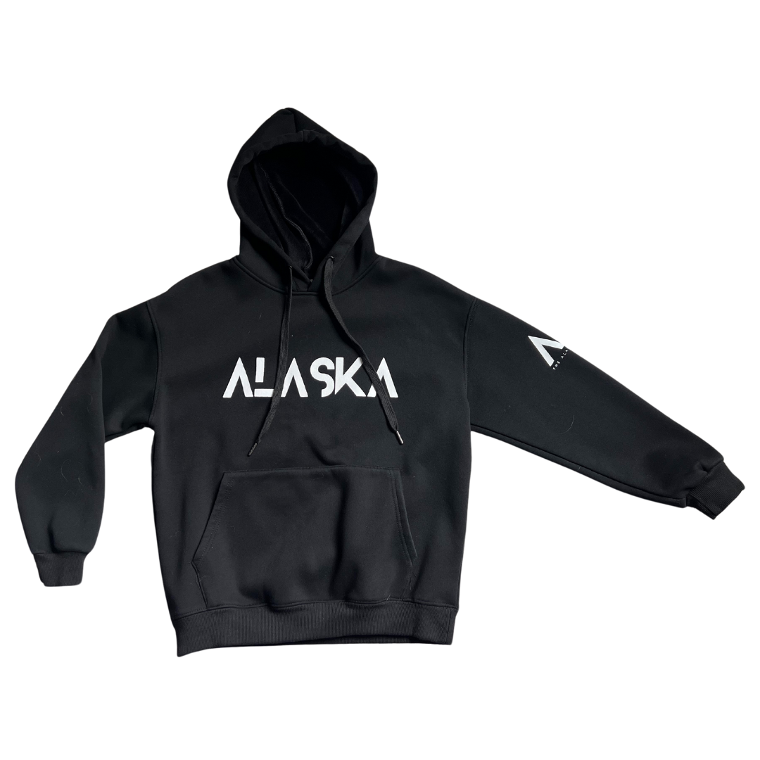 Unisex Velour Lined ALASKA Hoodie