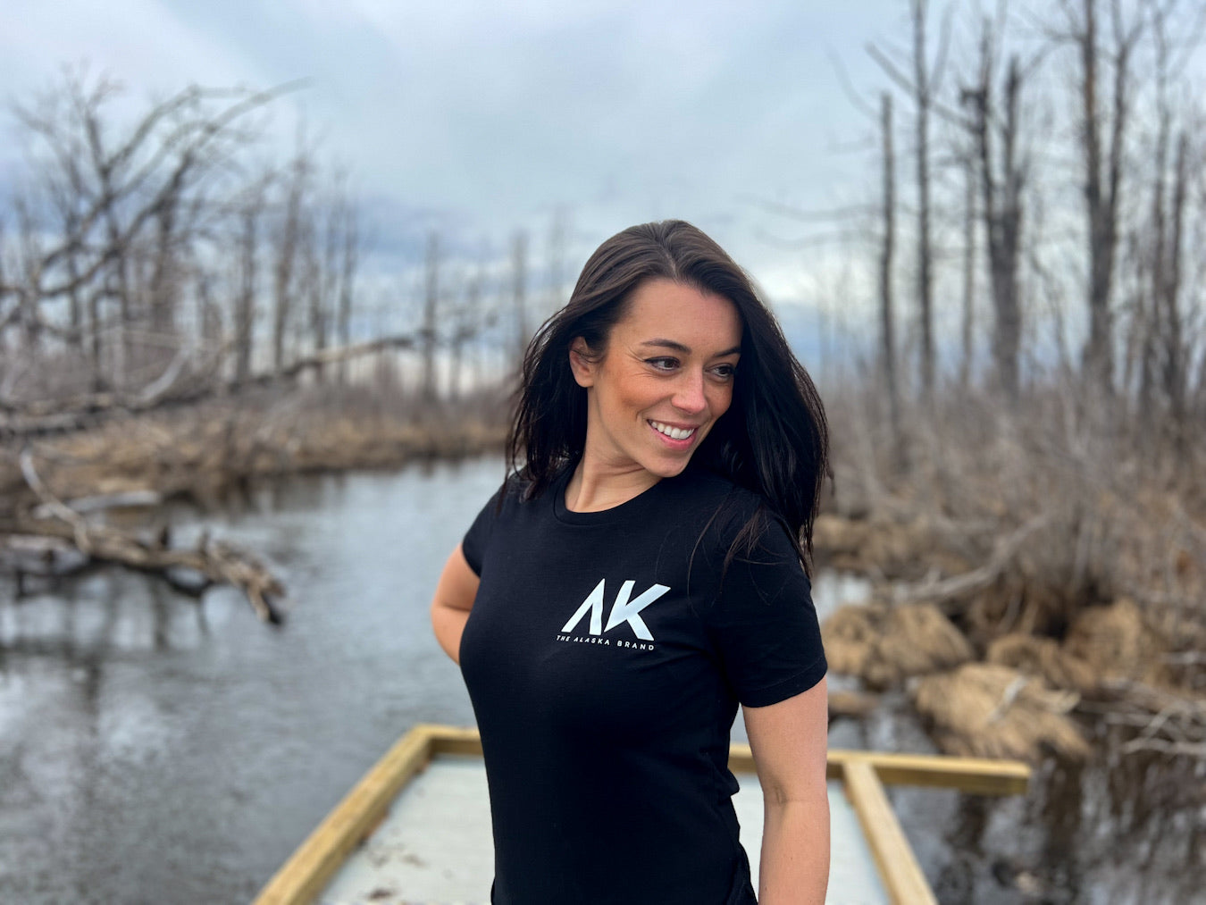 AK T-Shirt - Black (Women's)