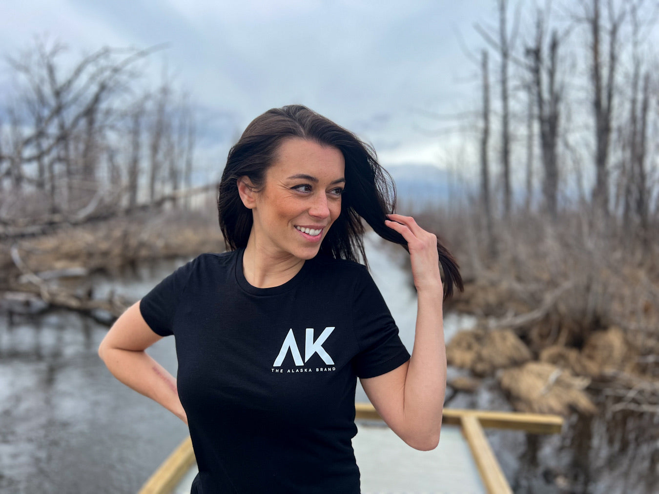AK T-Shirt - Black (Women's)
