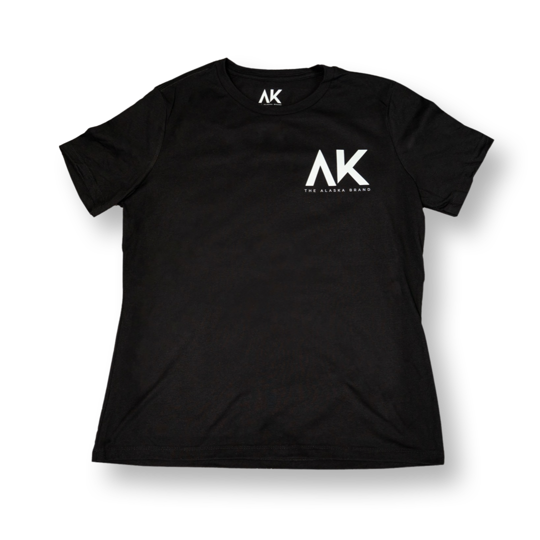 The Alaska Brand T-Shirt - Black (Women's)