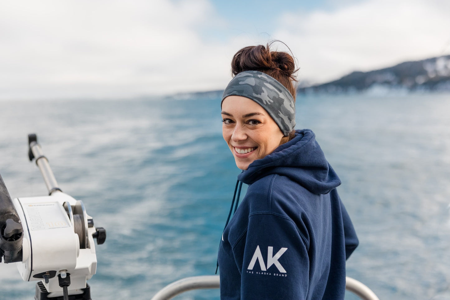 The Alaska Brand Hoodie - Midnight Blue